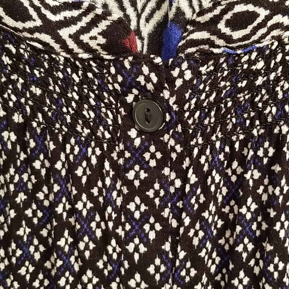 Lucky Brand Long Sleeve Button Down Blouse in L - Picture 4 of 11